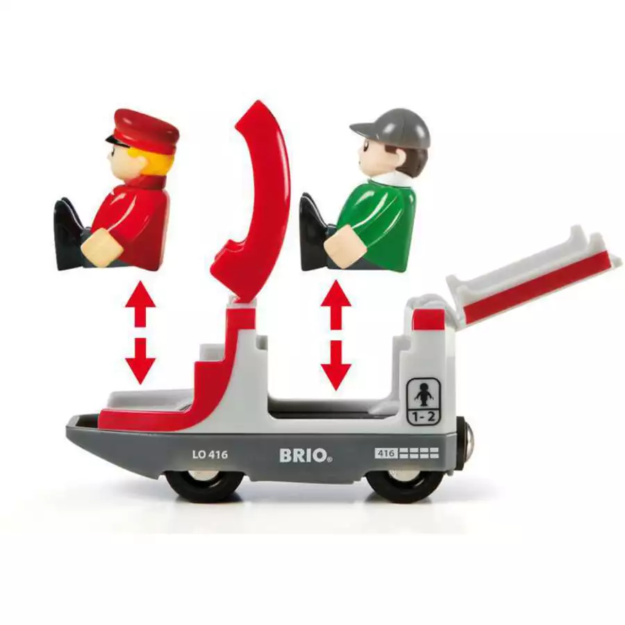 Brio Großes BRIO Bahn Reisezug Set bunt