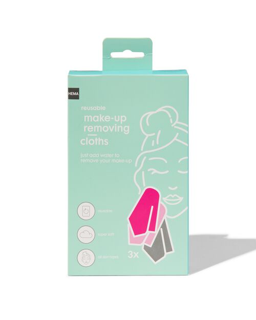 3 lingettes nettoyage visage