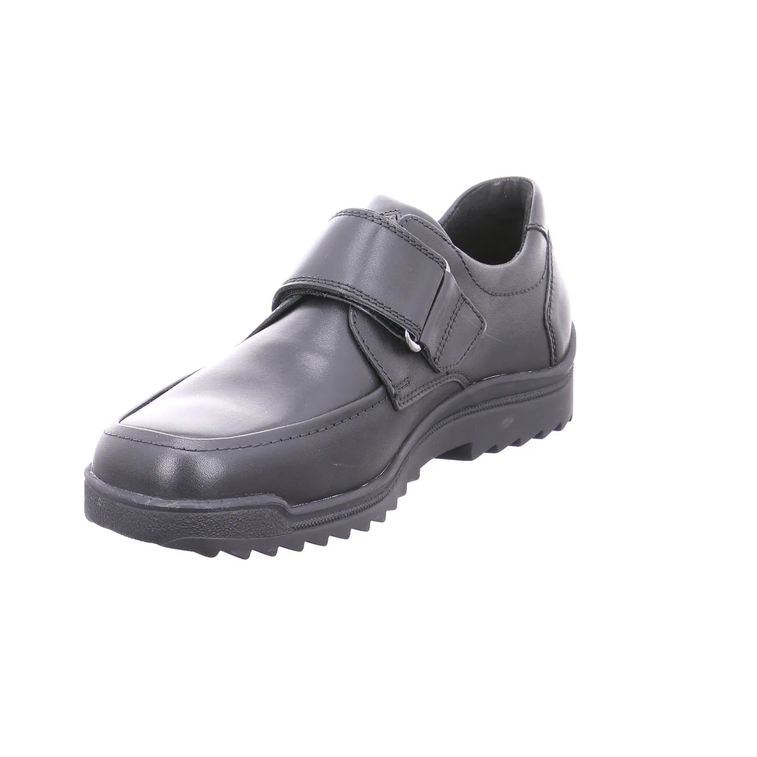 WALDLÄUFER Halbschuh Schwarz Leder