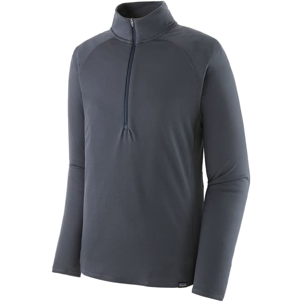 T-shirt thermique PATAGONIA M'S CAPILENE MIDWEIGHT ZIP NECK SMOLDER BLUE
