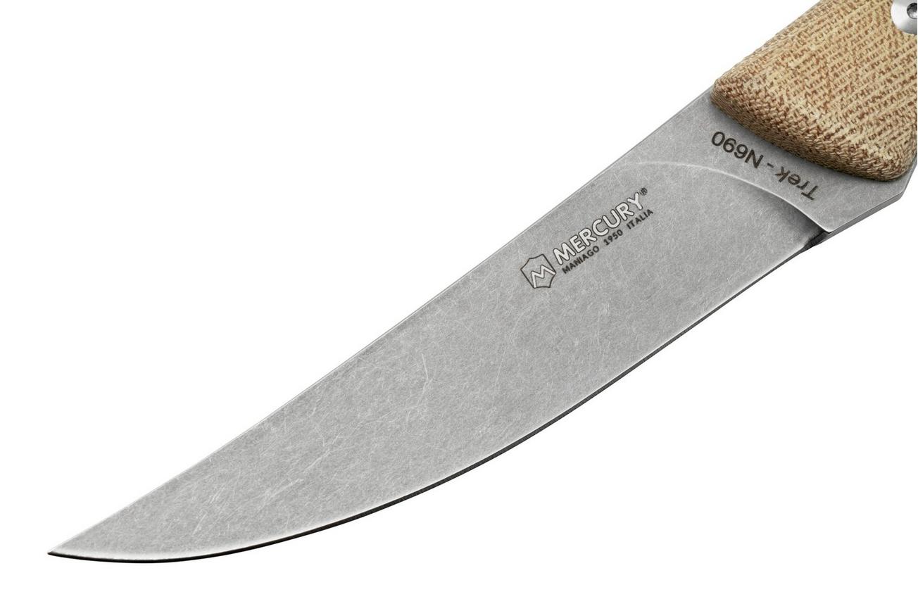 Mercury Trek 925-25CNC, Natural Canvas Micarta, jachtmes