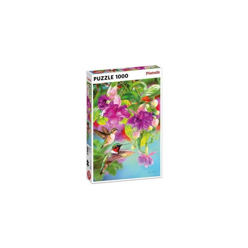 Puzzle 1000 pièces - Colibris