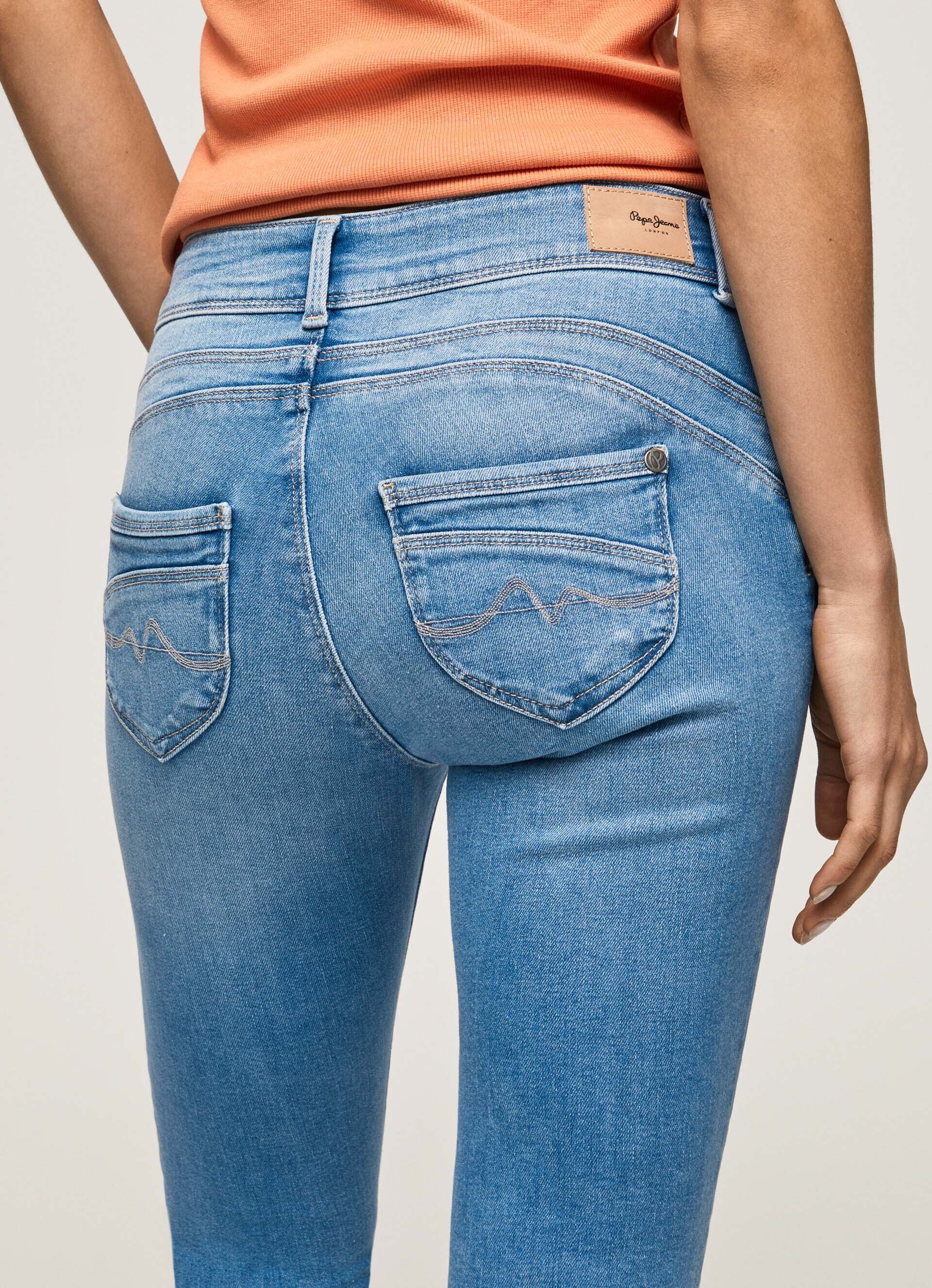 Calça jeans Brookes Fit Regular Tamanho Médio - jeans