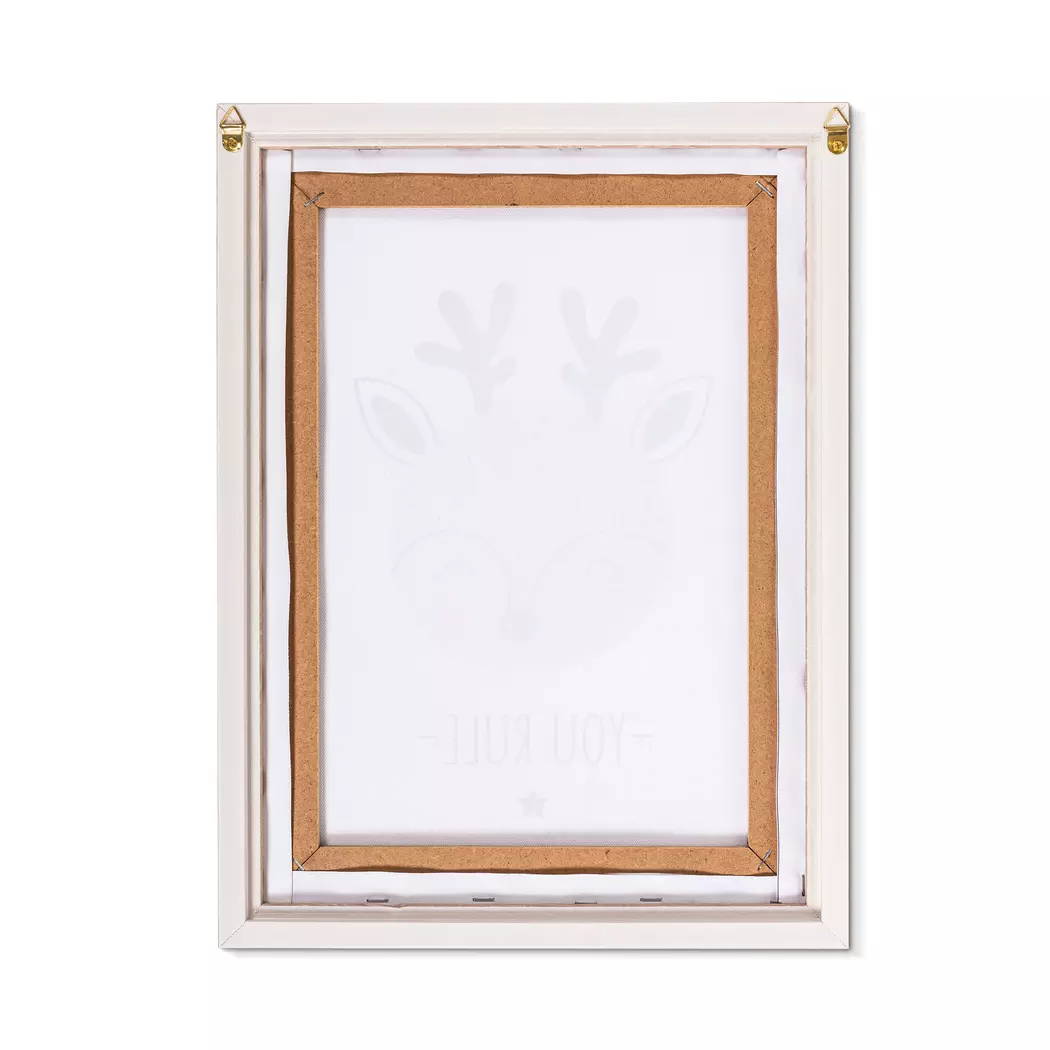 Wandbild 30 x 40 cm Reh