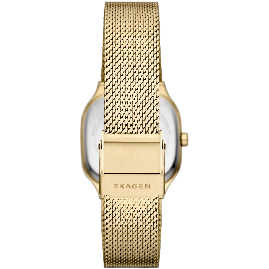 Skagen Mellem Lille Mesh Goldig