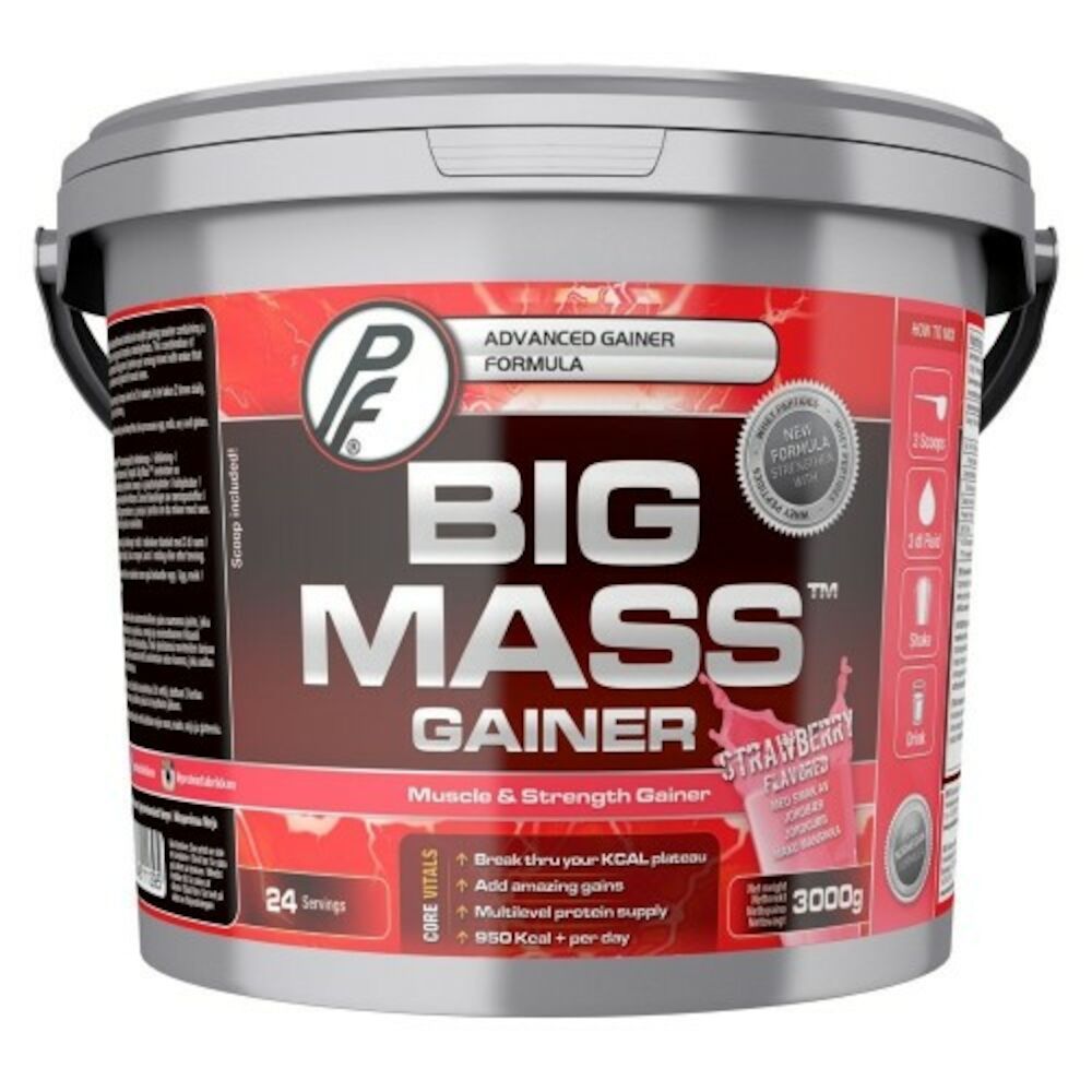 Big Mass Gainer Strawberry 3 kg
