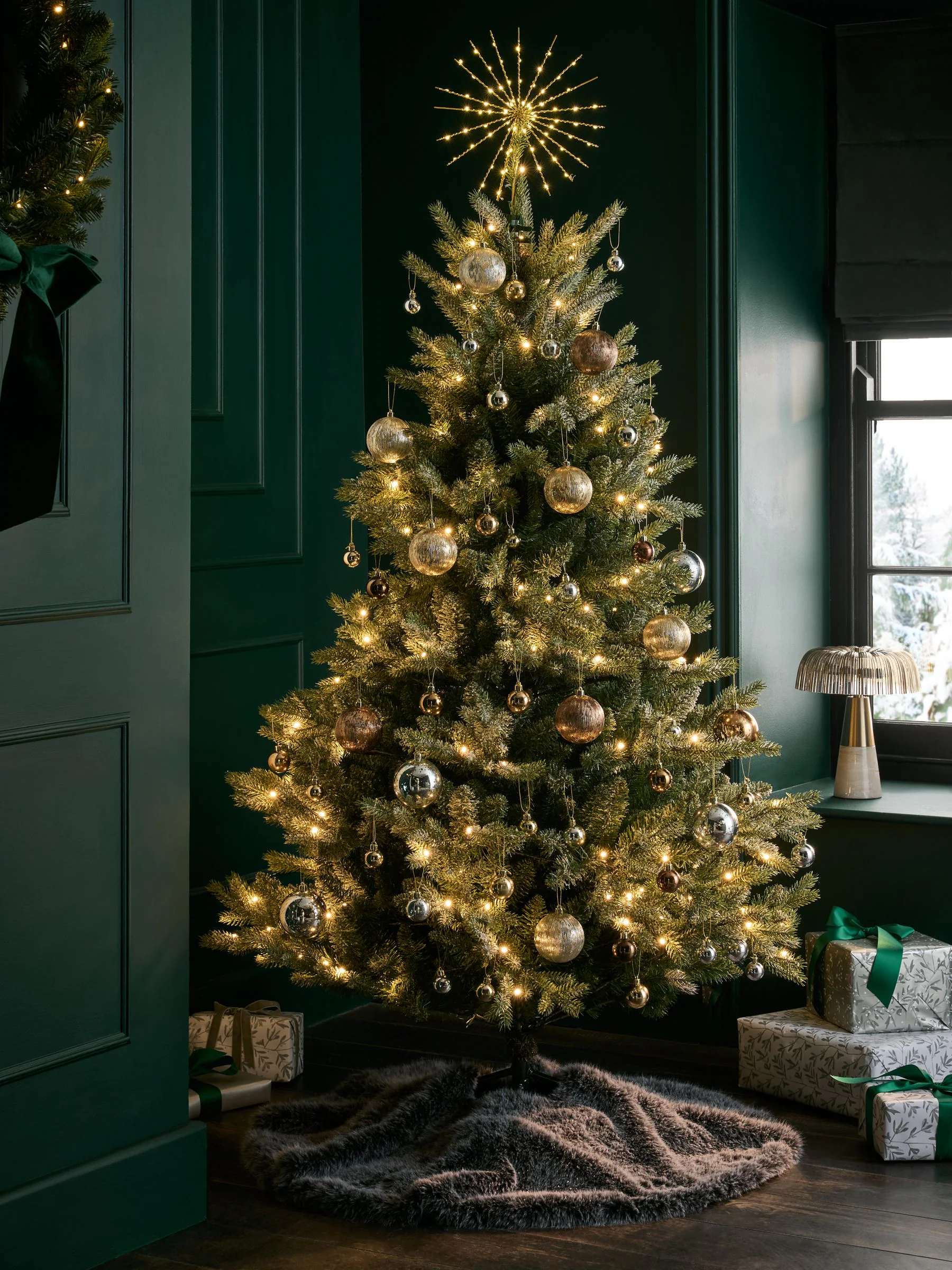 Set van 50 onbreekbare kerstballen