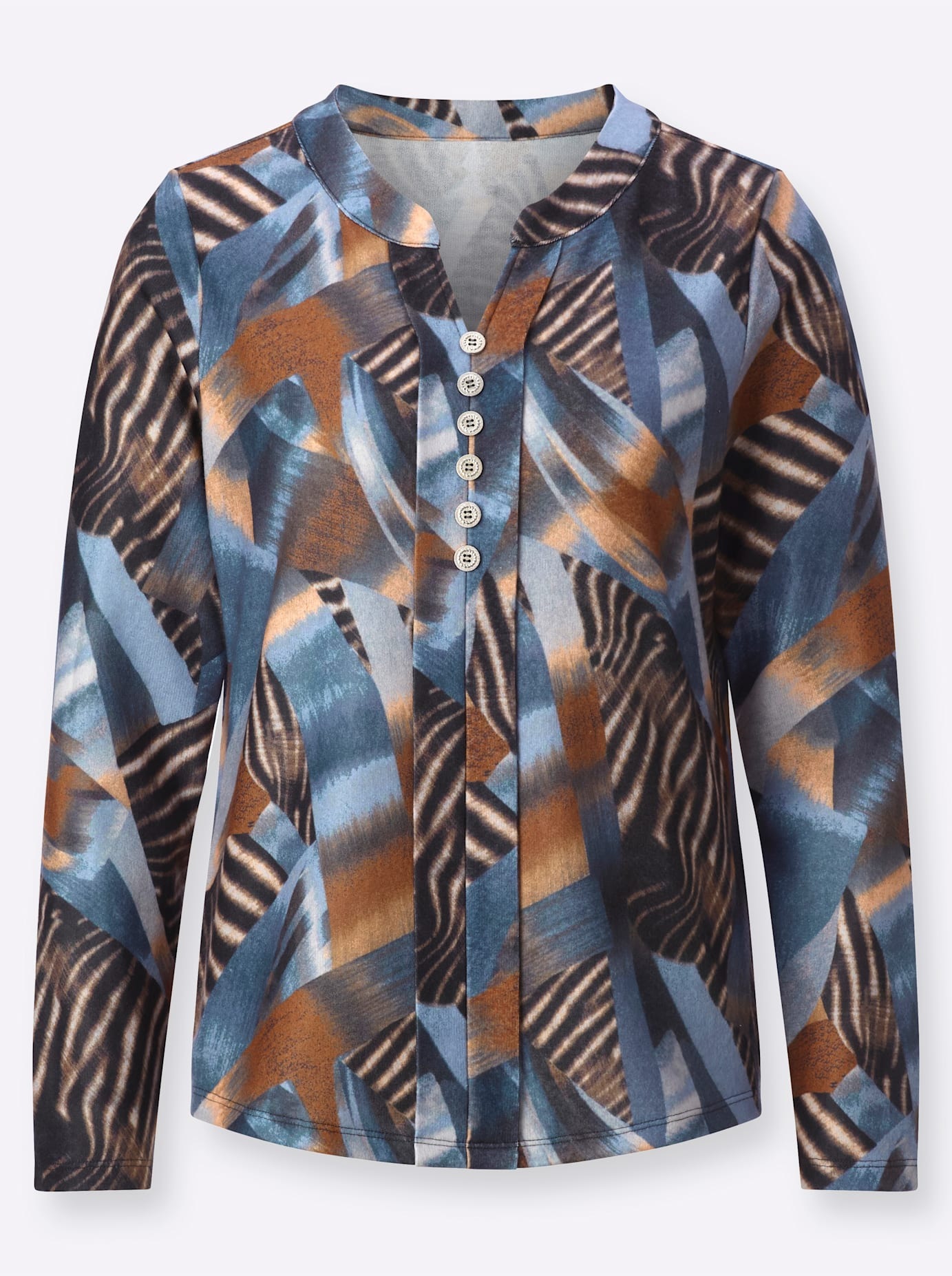 Classic Rundhalsshirt »Winter-Shirt«, 1 Stk.