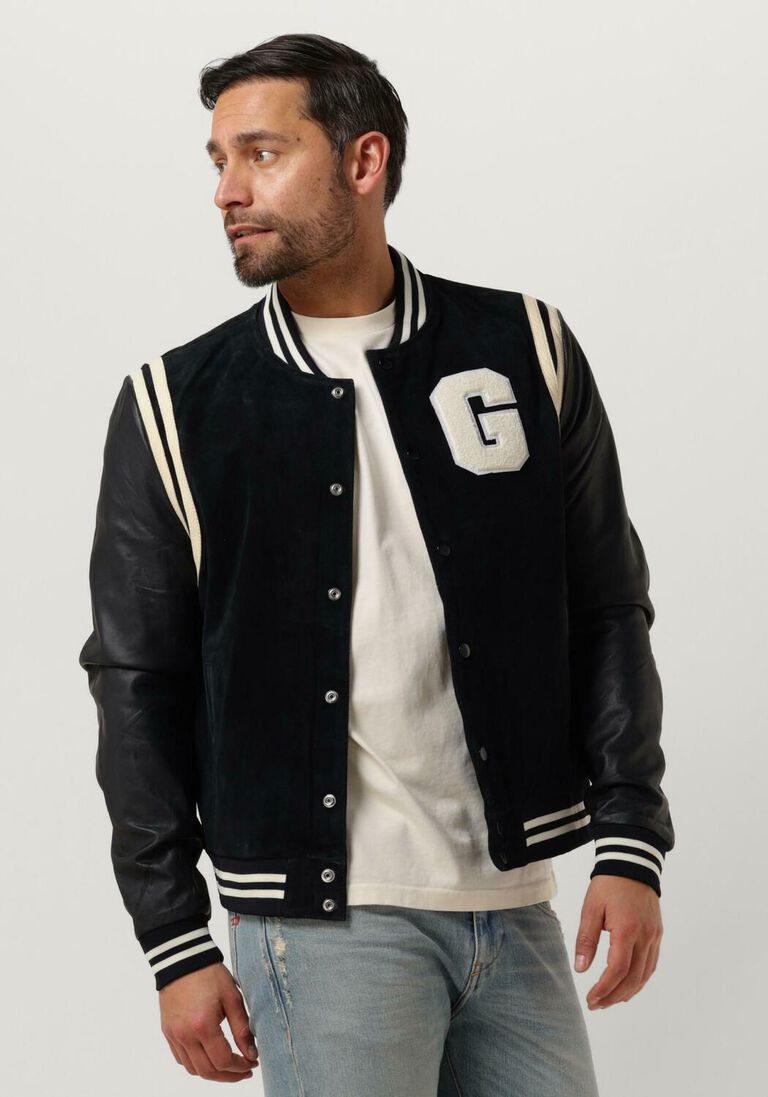 GOOSECRAFT donkerblauwe goosecraft jack gc melrose bomber