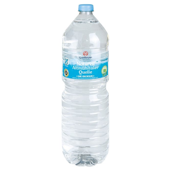 QUELLBRUNN Natürliches Mineralwasser, Naturell 1,5 l