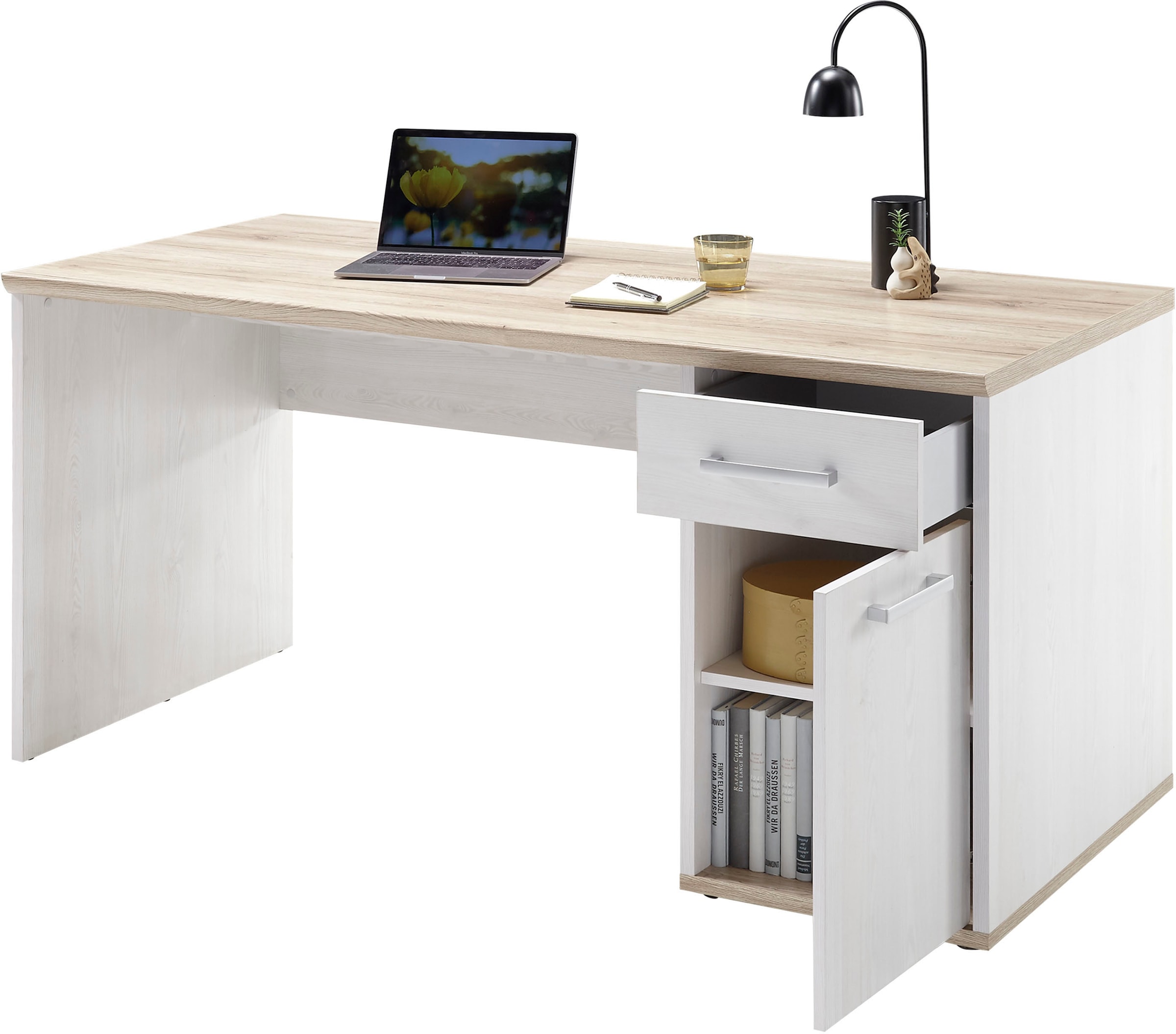 BEGA OFFICE Schreibtisch »Romance« im Landhaustil, Breite 160 cm