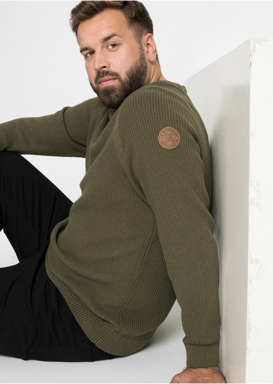 Pull avec coton recyclé