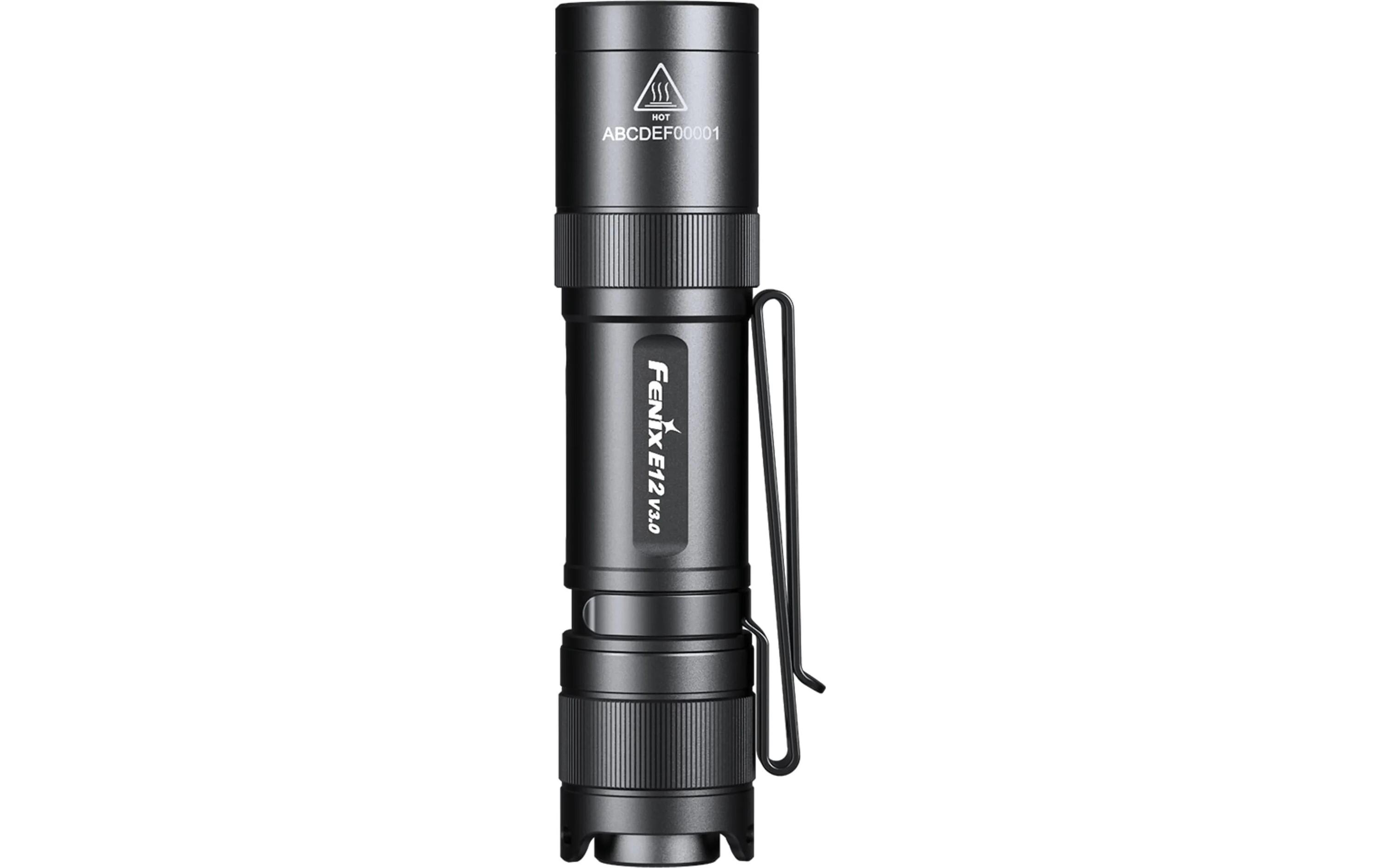Taschenlampe E12 V3.0 - 200 LumenLED Taschenlampe