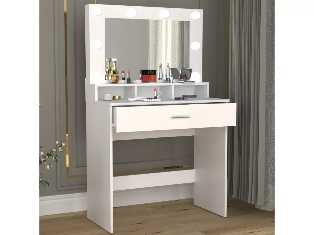 Coiffeuse Coiffeur Miroir Kosmal