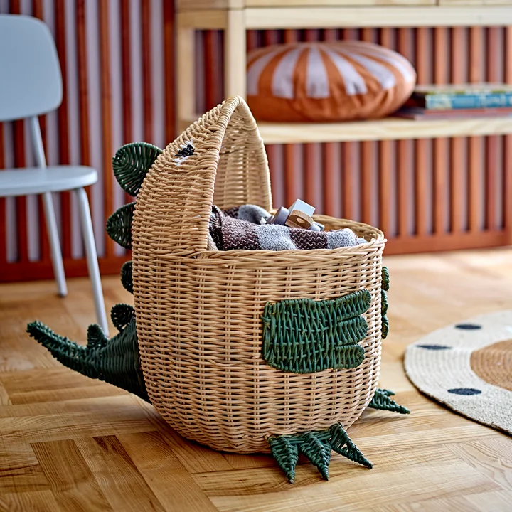Bloomingville - Eddi Aufbewahrungskorb, Rattan natur