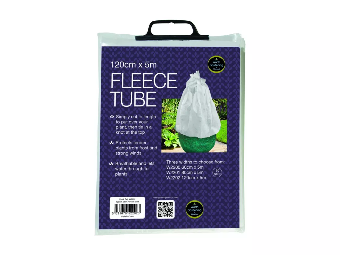 Housse de protection respirante pour plantes 5m à découper Diamètre 120 cm