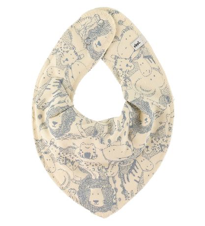 Pippi Baby Babylätzchen - 3er-Pack - Ashley Blue Melange
