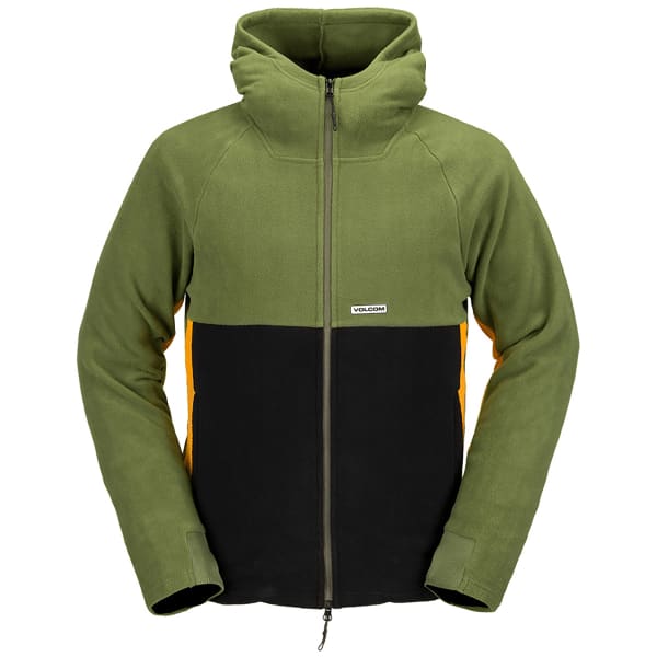 Veste polaire VOLCOM POLAR FLEECE HOODED FULL ZIP MILITARY