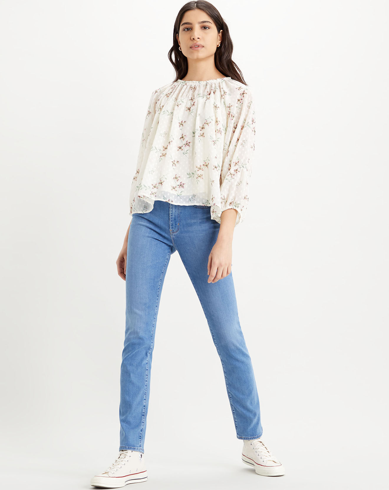 Levi's® Blouse Dhalia à fleurs écrue
