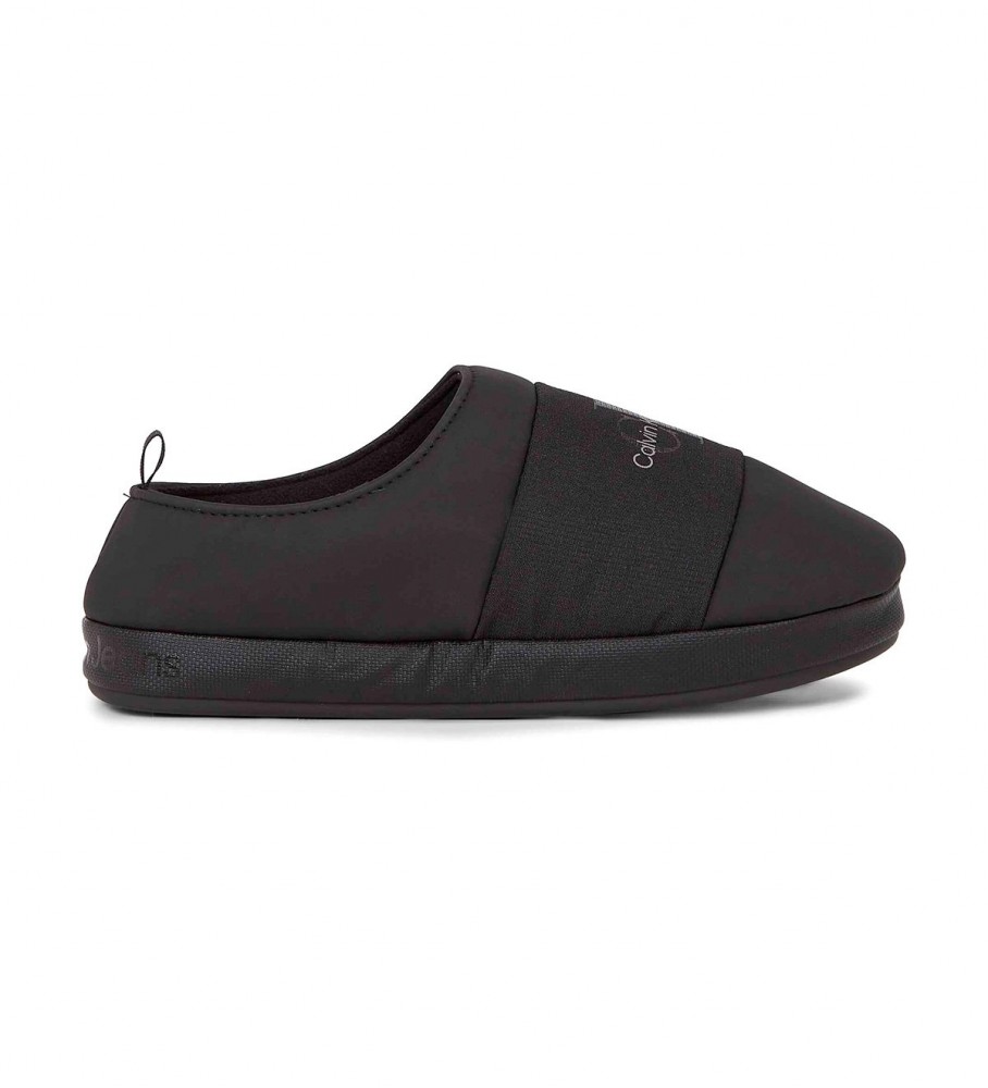 Macacão Calvin Klein Jeans Slippers Home Preto