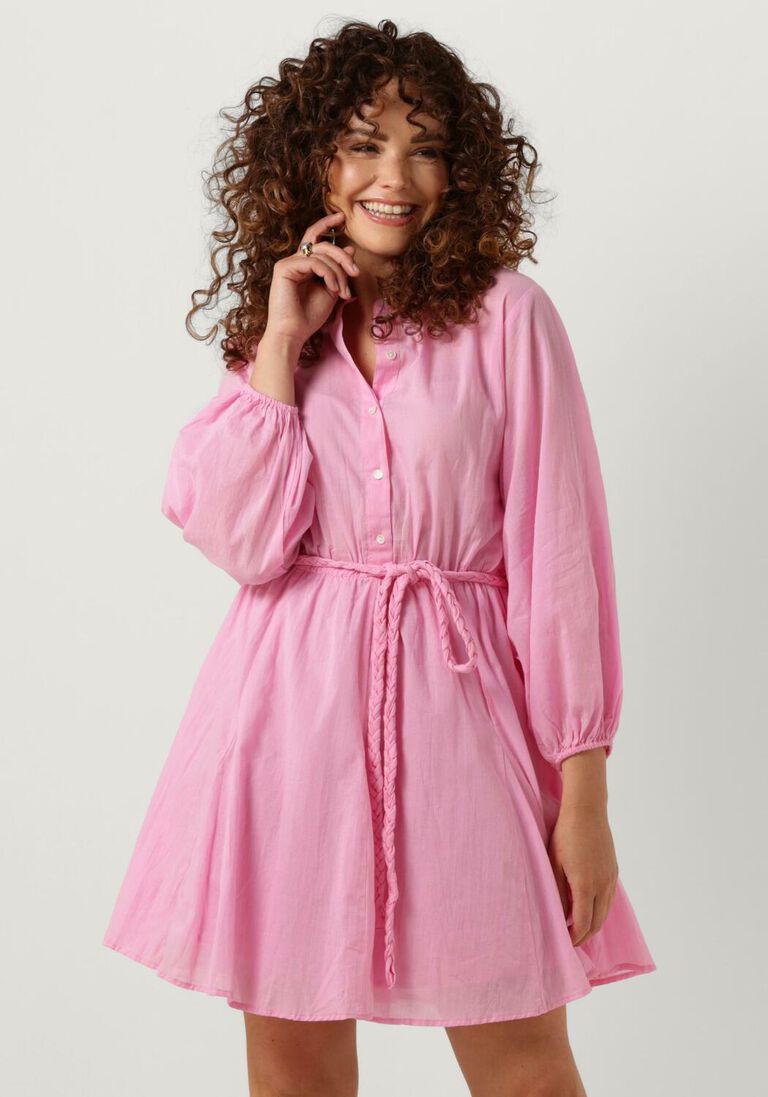 CIRCLE OF TRUST roze circle of trust mini jurk gina dress