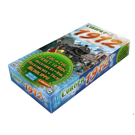 Asmodee Days of Wonder Zug um Zug Europa 1912 Erweiterung
