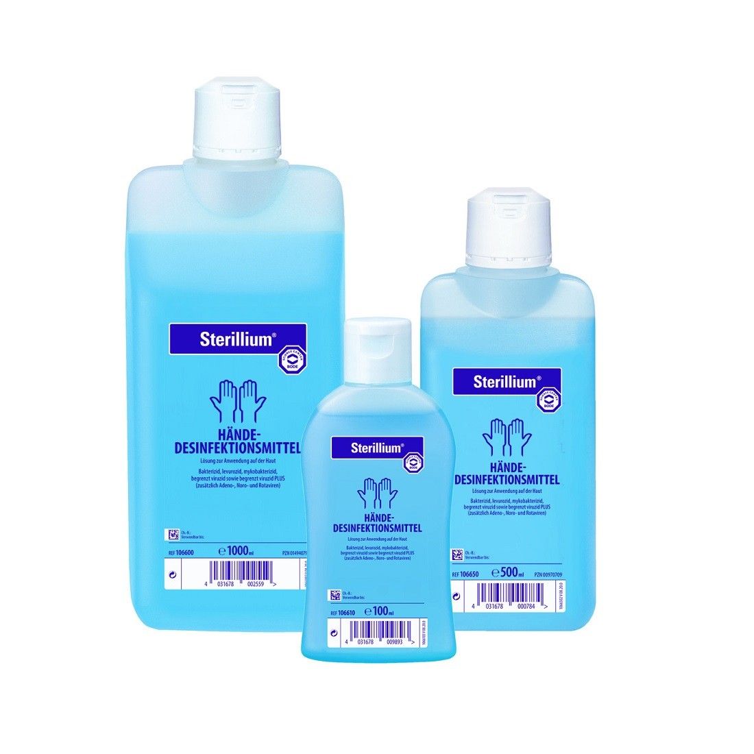 STERILLIUM® Chirurgische und hygienische Händedesinfektion