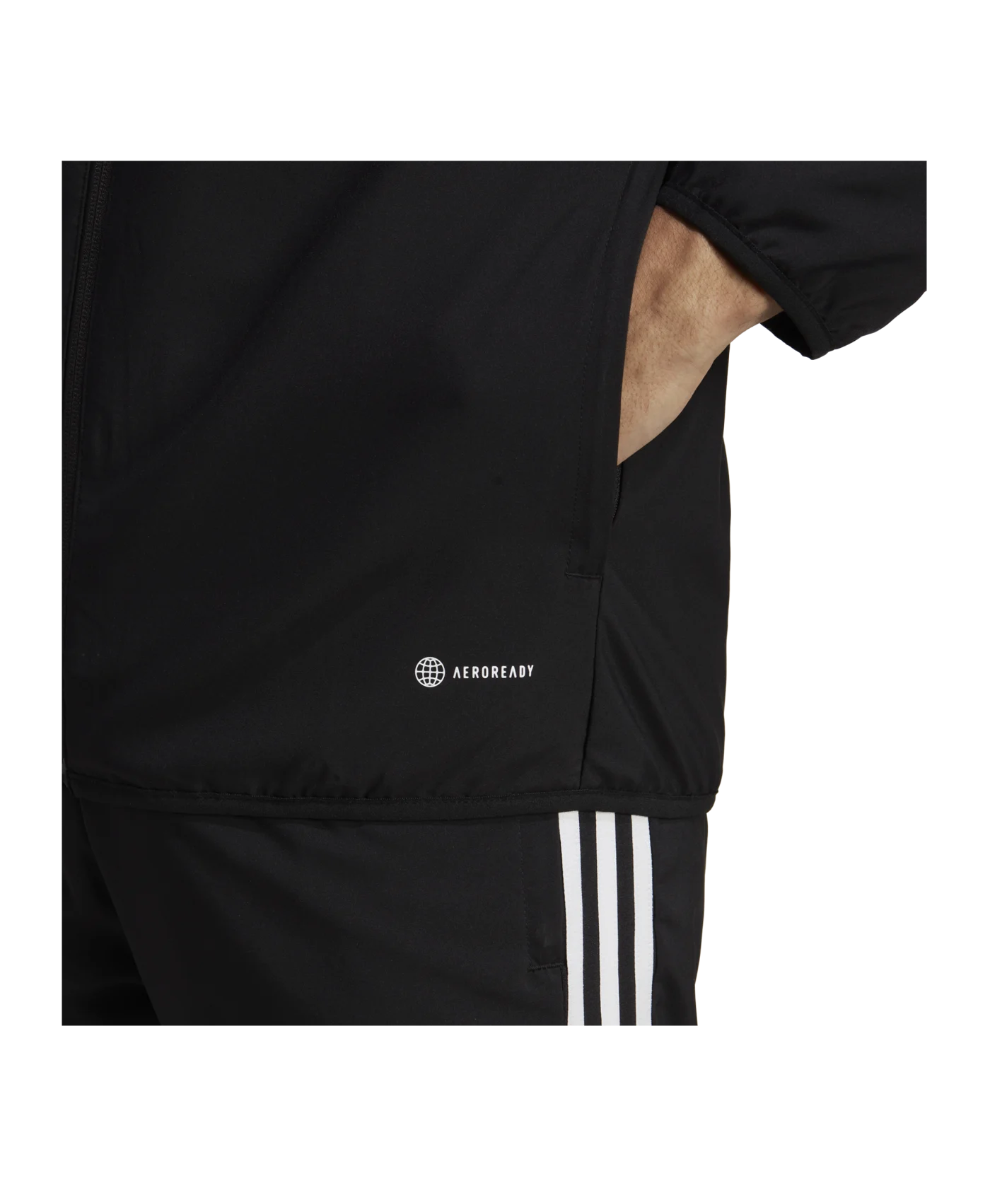 adidas Tiro 23 Windbreaker Schwarz