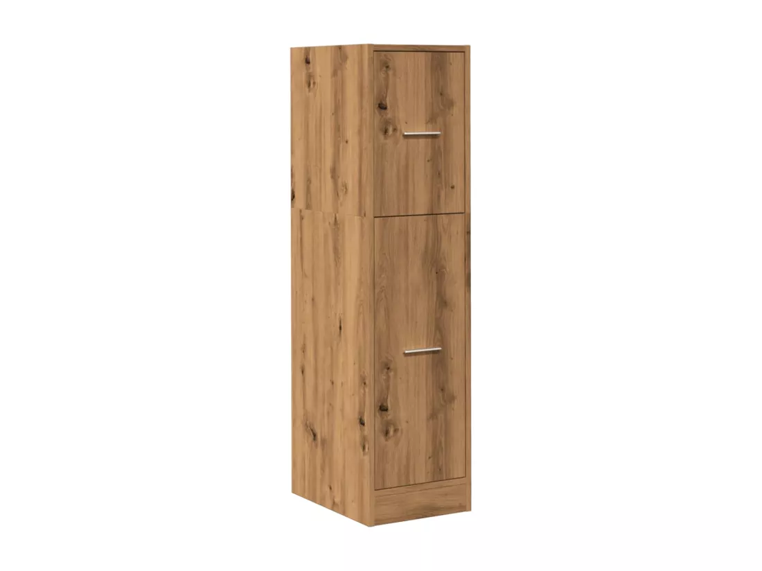 Armoire d'apothicaire chêne artisanal bois d'ingénierie