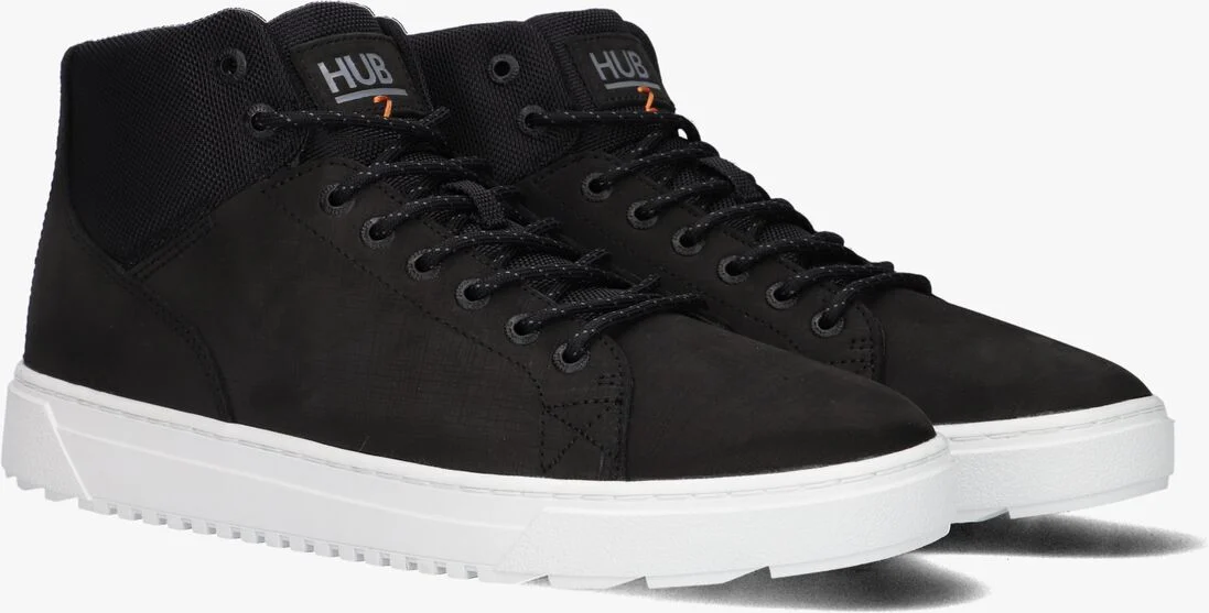 HUB zwarte hub hoge sneaker murrayfield 3.0