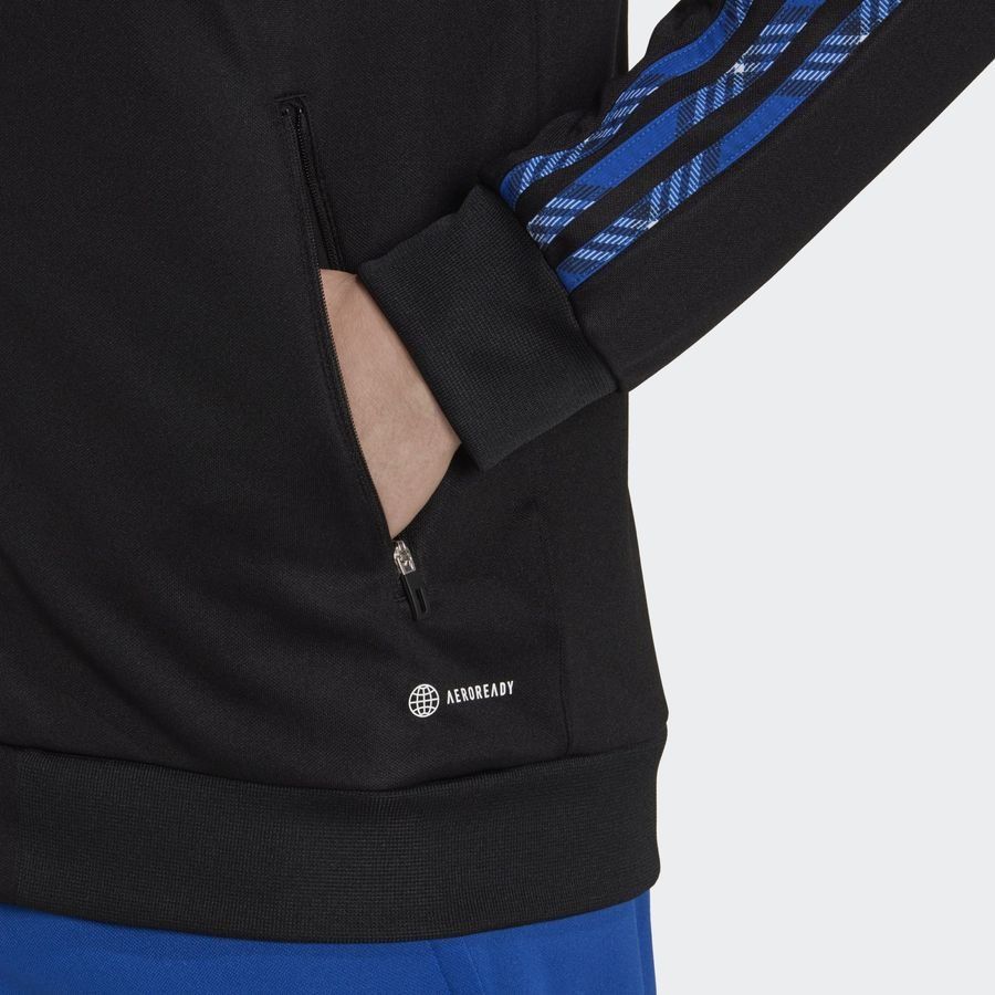 adidas Veste Tiro - Noir/Bleu