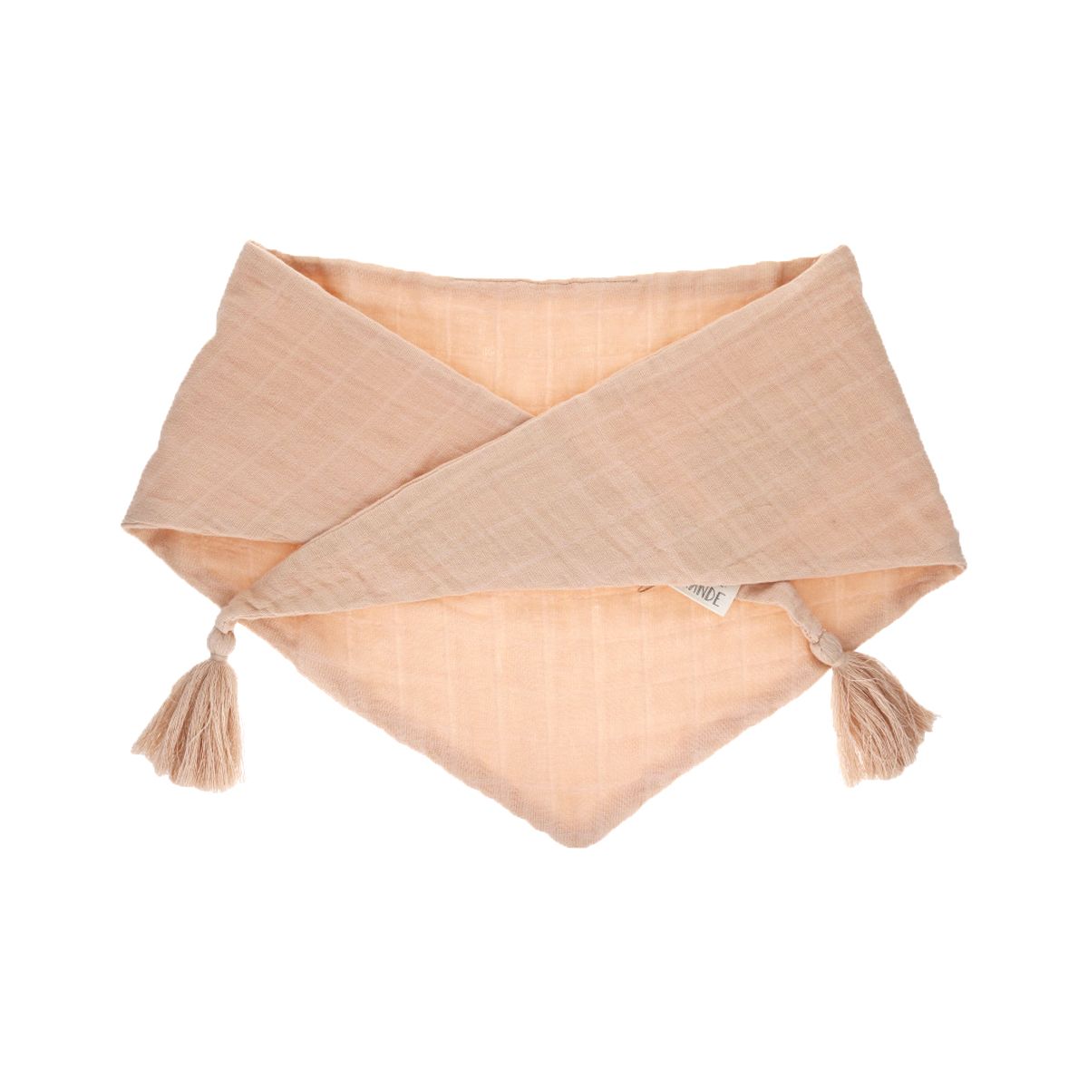 Foulard rose - Toi toi mon oie Amande