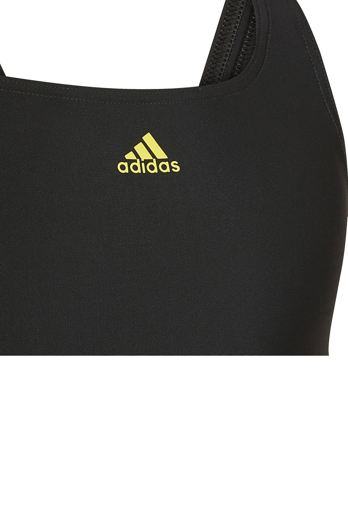 adidas sportbadpak zwart/geel