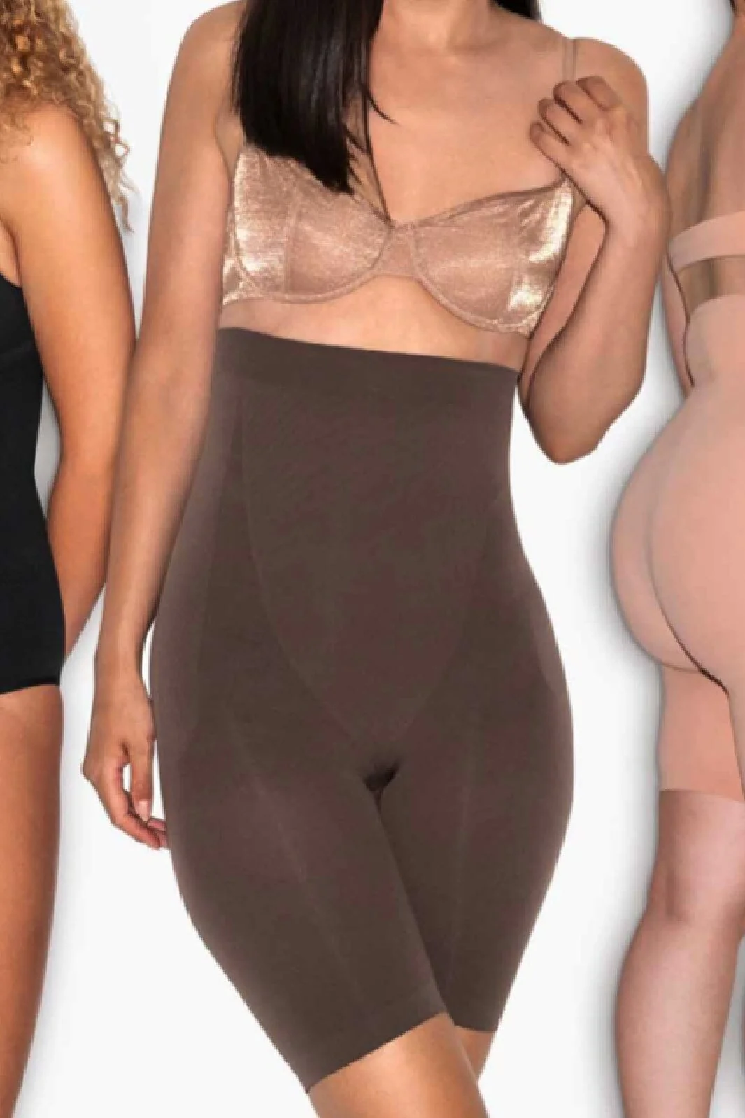Lykkeland Ateliér Alturra Highwaist Shaping Shorts chocolate