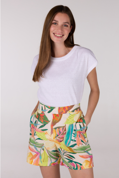 Juffrouw Jansen witte dames top