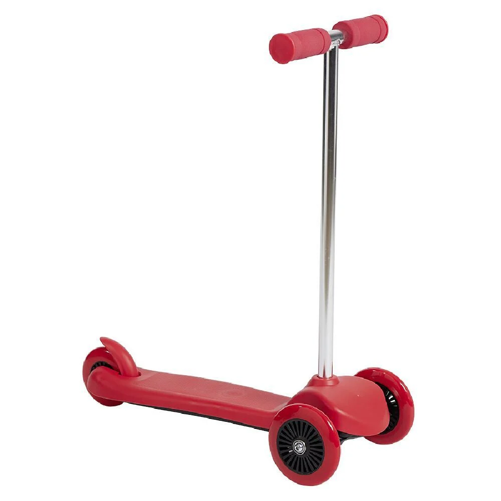 Trottinette à 3 roues pour enfant avec poignées en mousse - 3 coloris