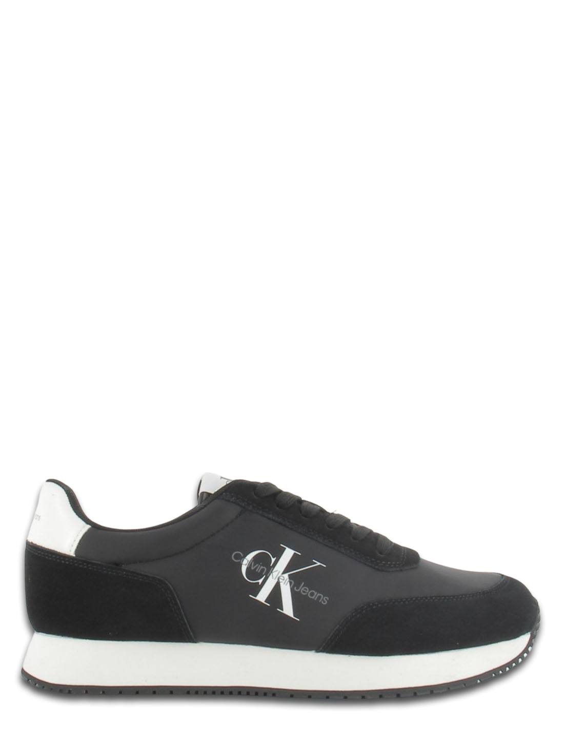 calvin klein Basket de Ville Homme retro runner su-ny m Black