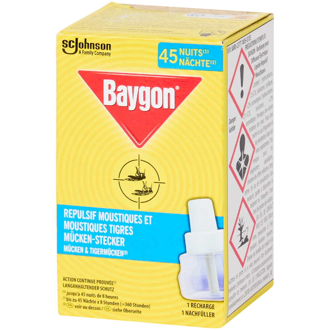 Recharge pour diffuseur anti-moustiques Baygon