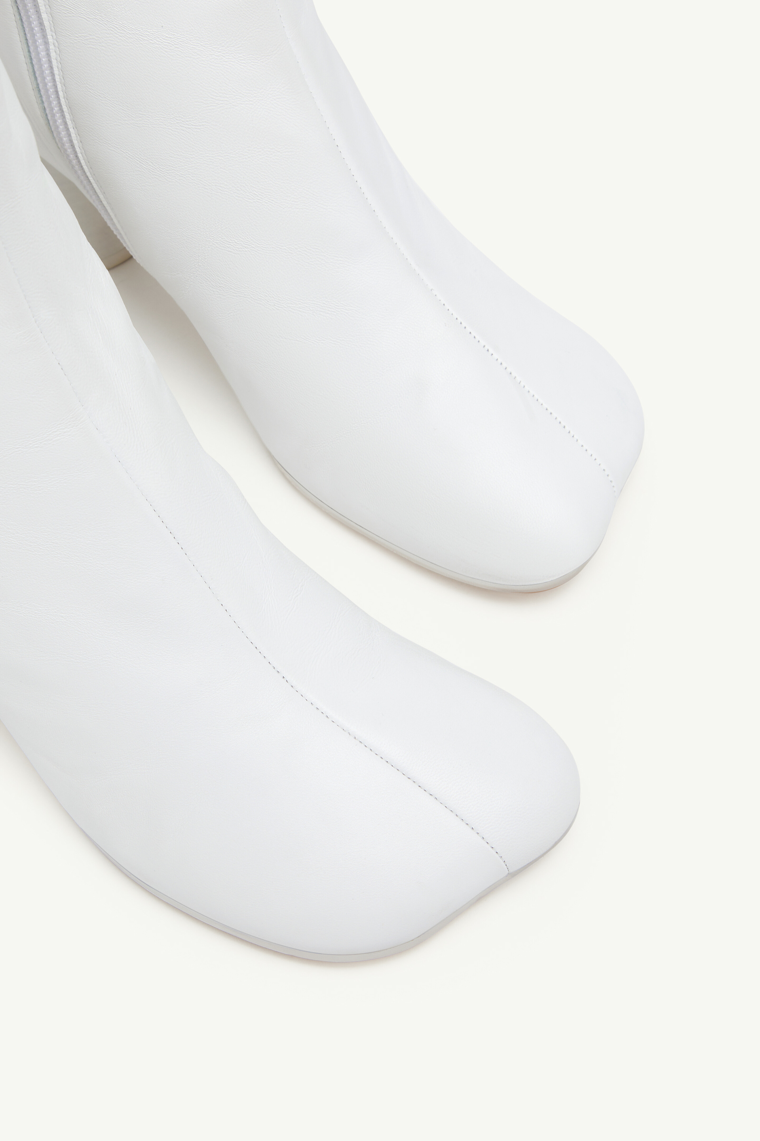 Bottines anatomiques en cuir nappa | femme Blanc