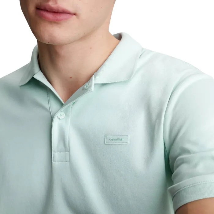 Calvin Klein Smooth Cotton Polo Heren