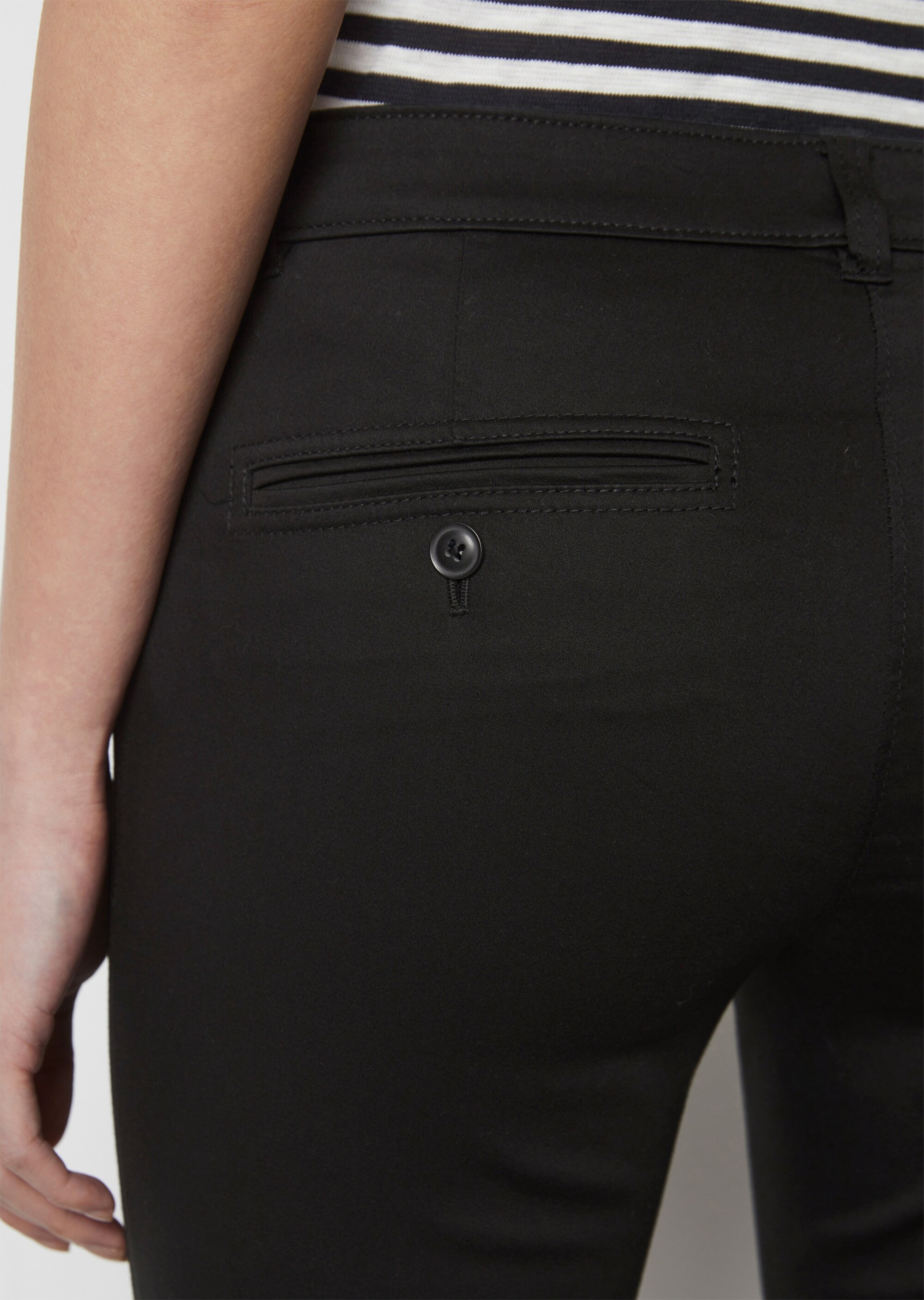 Hose Modell LAXÅ slim aus Smooth Sateen Stretch