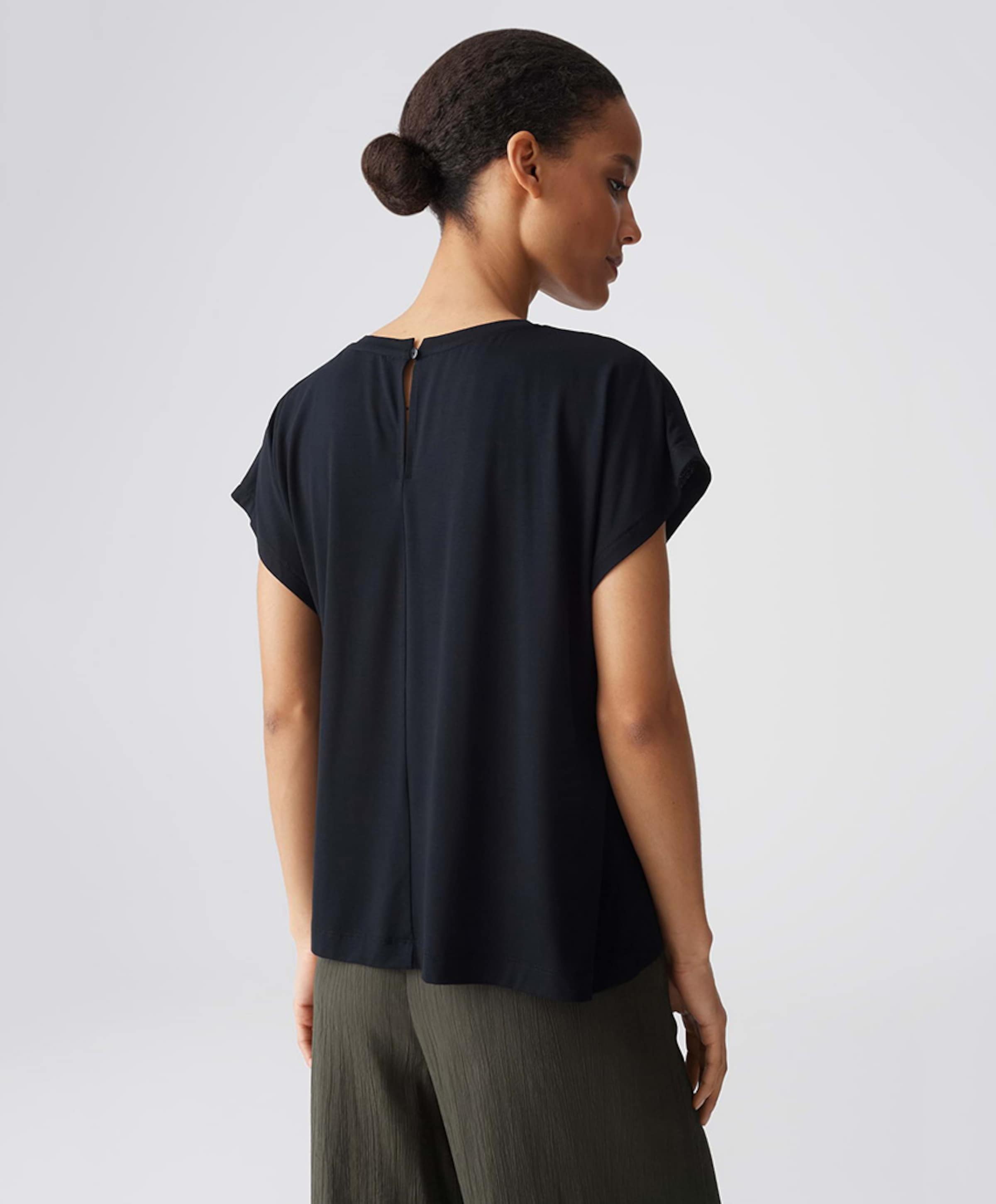 OPUS Dames T-shirt zwart