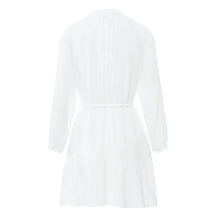 Xirena Robe Rainey Gaze de Coton | Blanc