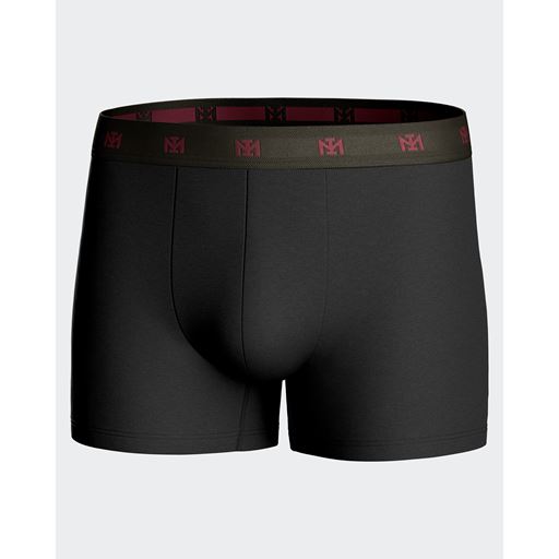 Impetus Retro Cotton Stretch 3-pak Boxershorts, Black, XXL