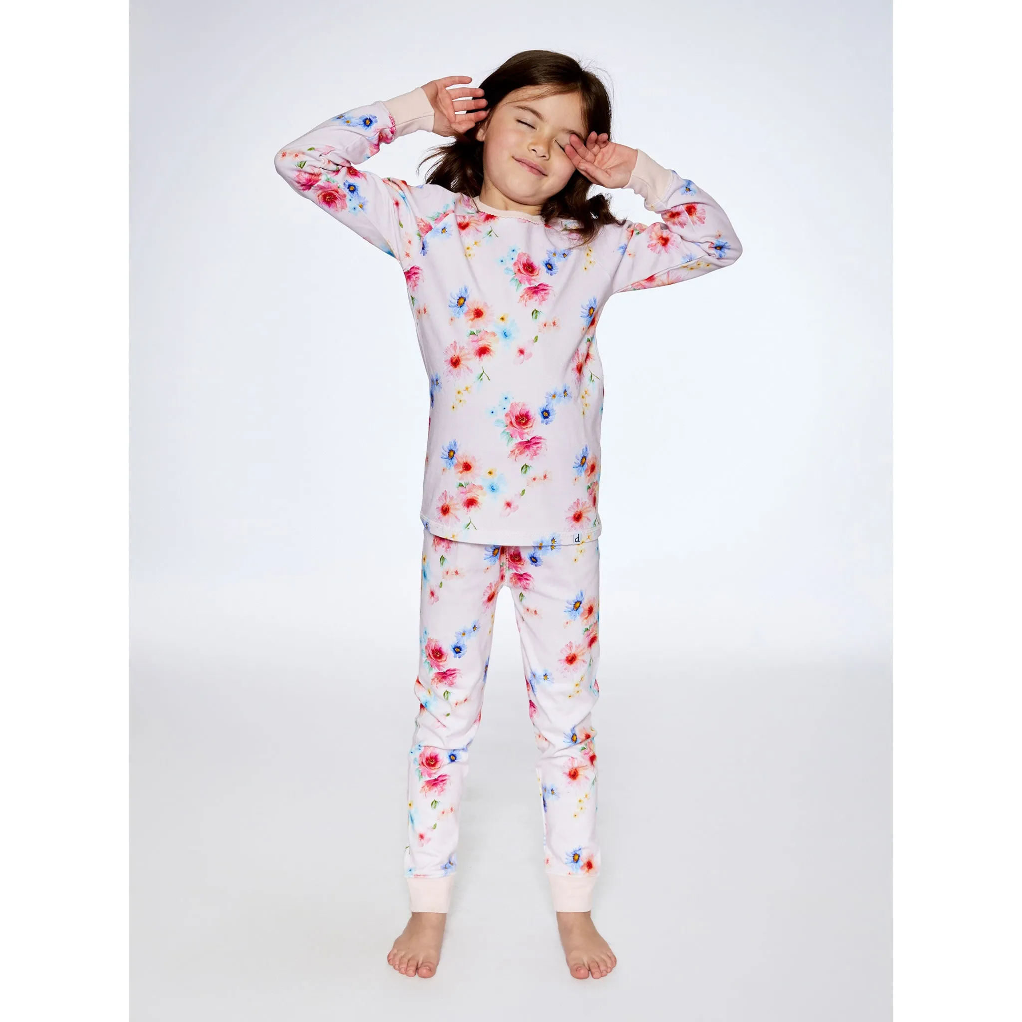 Deux par Deux Pyjama Bouquet De Fleurs 2-6ans