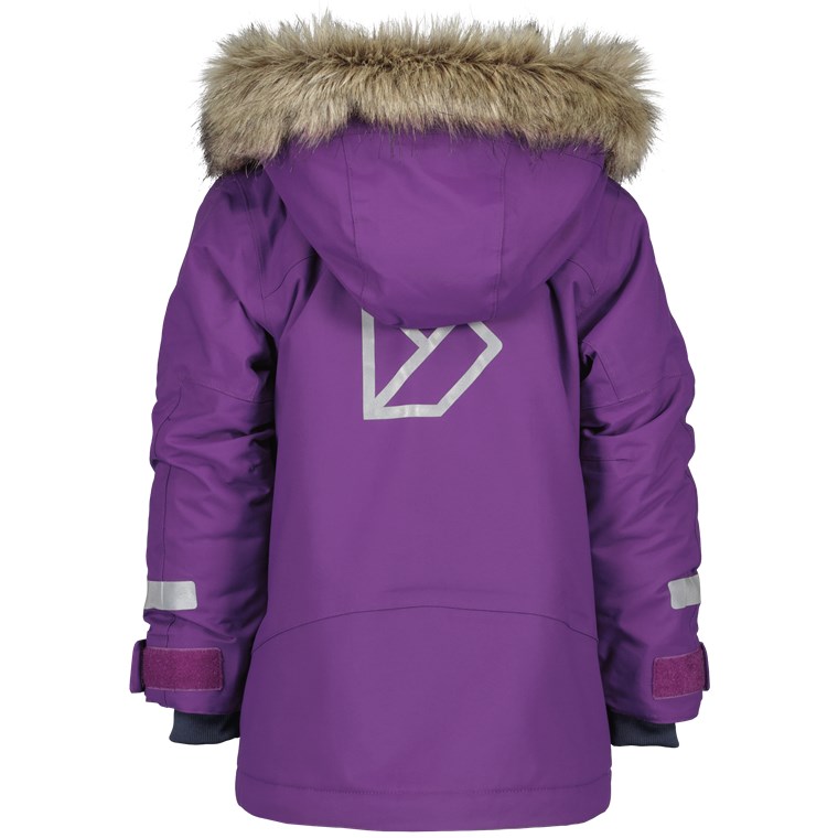 Didriksons Bjärven Kids Parka 3 Royal Purple