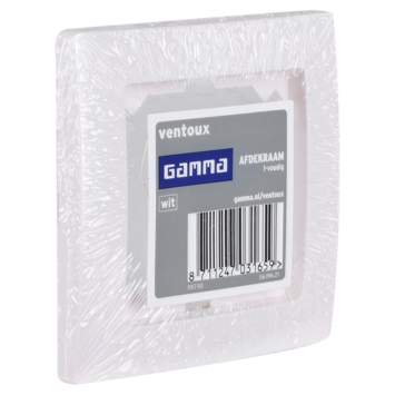 GAMMA Ventoux Afdekraam 1-Voudig Wit