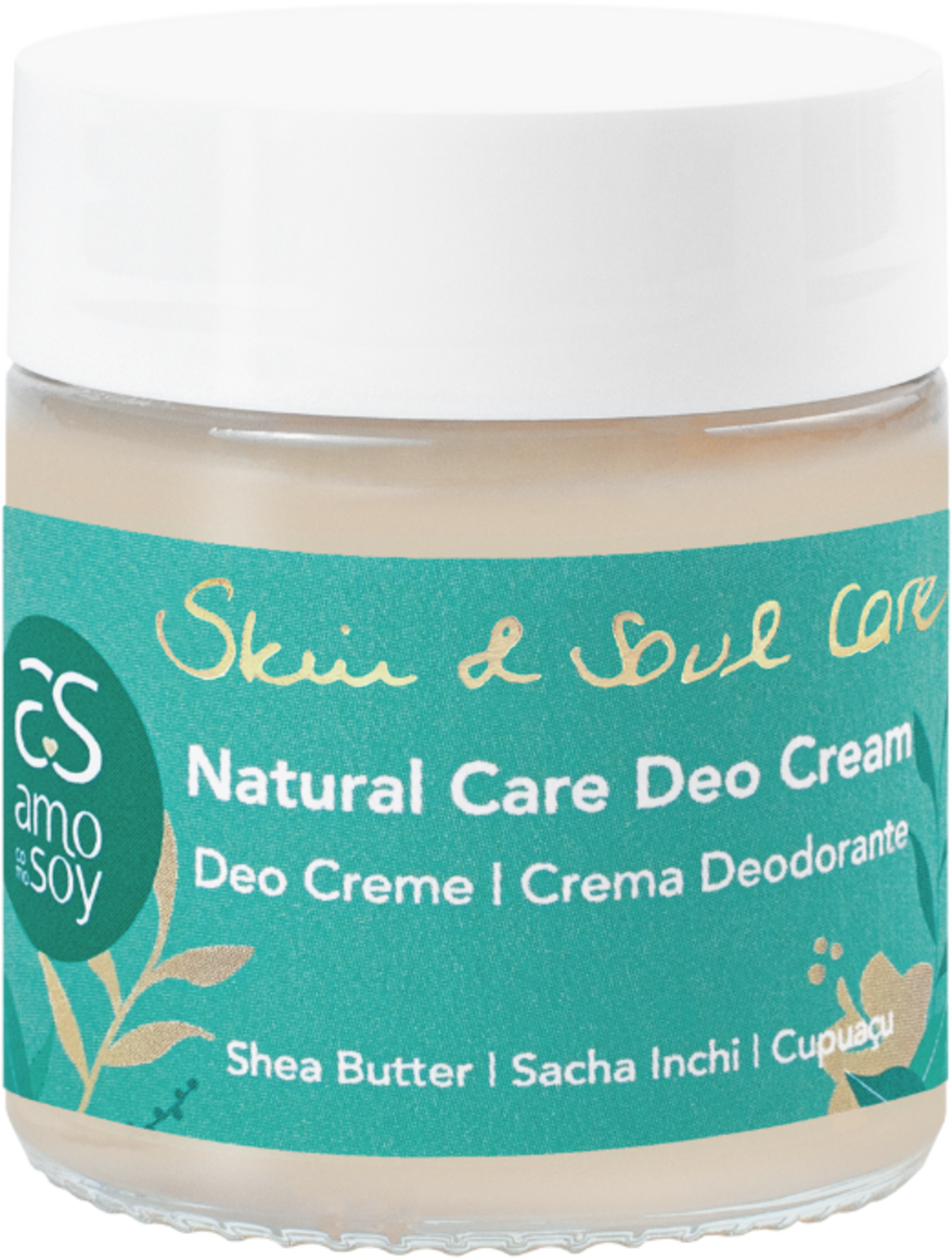 amo como soy  Natural Care Deo Cream, 30 ml