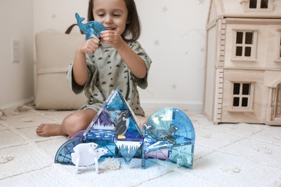 MAGNA-TILES Arctic Animals Byggesett 25 Deler