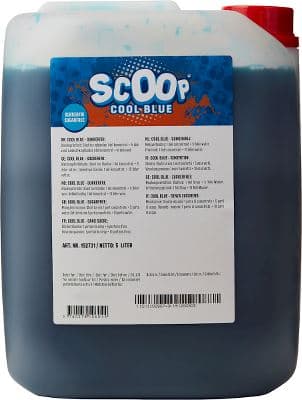 Scoop Slush Ice Cool Blue - sukkerfri - 5 ltr.